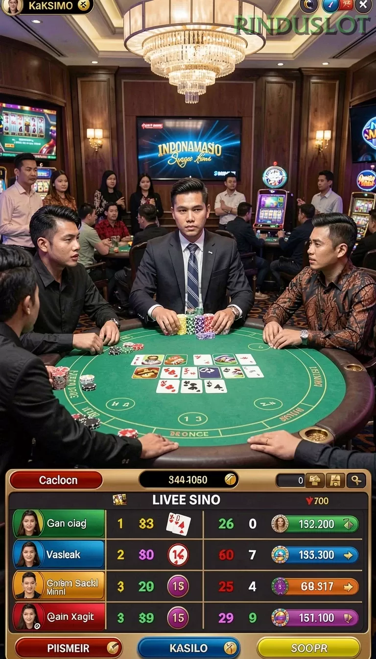 Cuplikan layar KOPLO77 — aktivitas